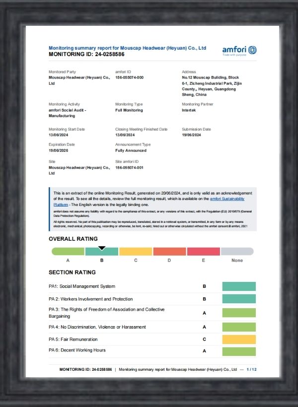 business social compliance initiative認證